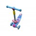 Kids Foldable 3-Wheel Tilt and Turn Kick Scooter with Adjustable Handle, Music Box for Ages 3-8 Years Old - 190-37